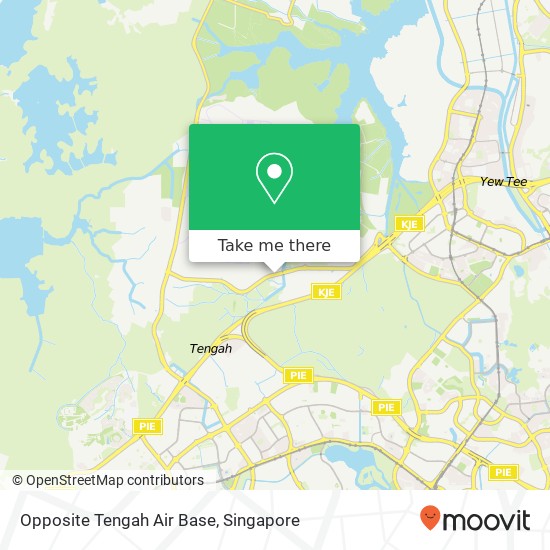 Opposite Tengah Air Base map