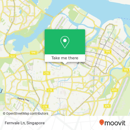 Fernvale Ln map