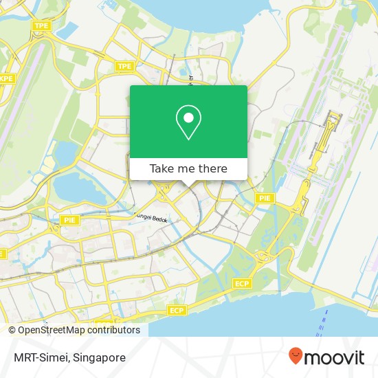 MRT-Simei map