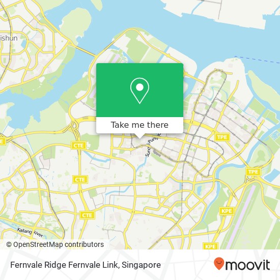 Fernvale Ridge Fernvale Link地图