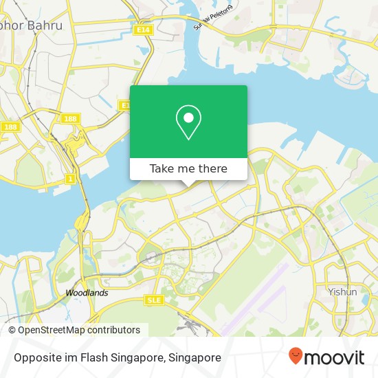Opposite im Flash Singapore map