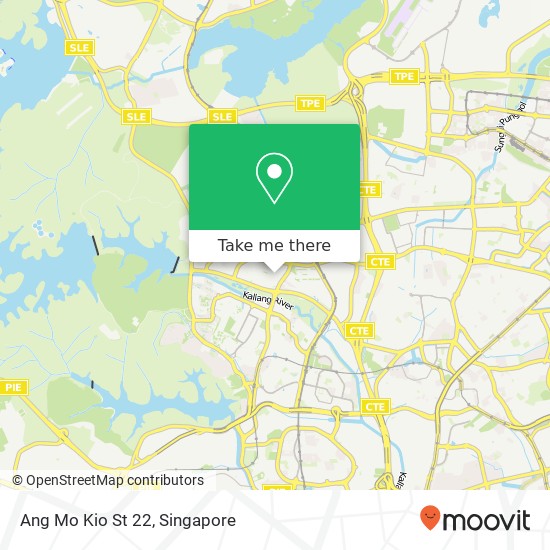 Ang Mo Kio St 22 map