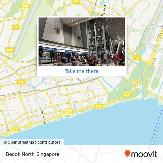 Bedok North map