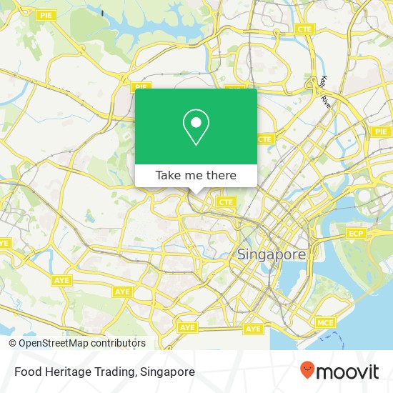 Food Heritage Trading map