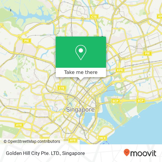 Golden Hill City Pte. LTD. map