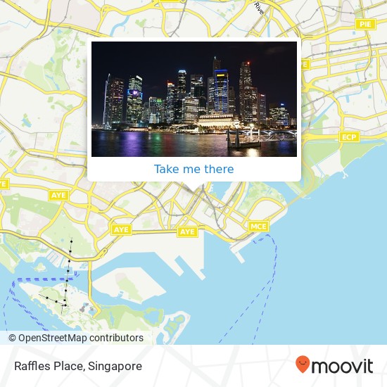 Raffles Place map
