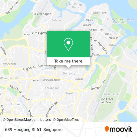 689 Hougang St 61 map