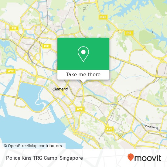 Police Kins TRG Camp map