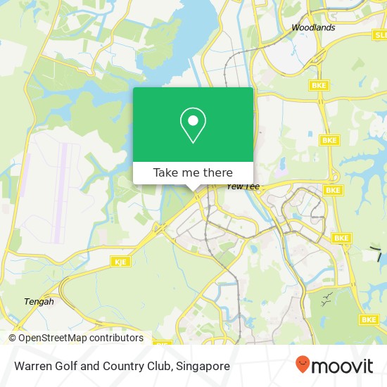 Warren Golf and Country Club地图