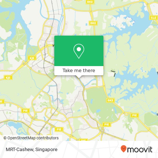 MRT-Cashew地图
