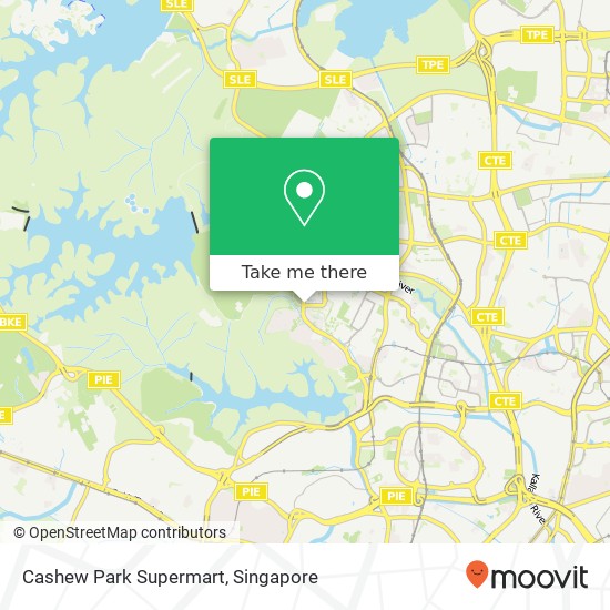 Cashew Park Supermart map