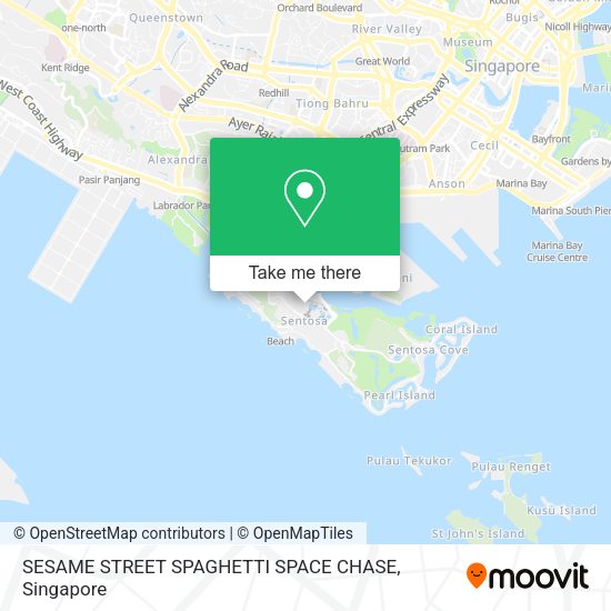 SESAME STREET SPAGHETTI SPACE CHASE map