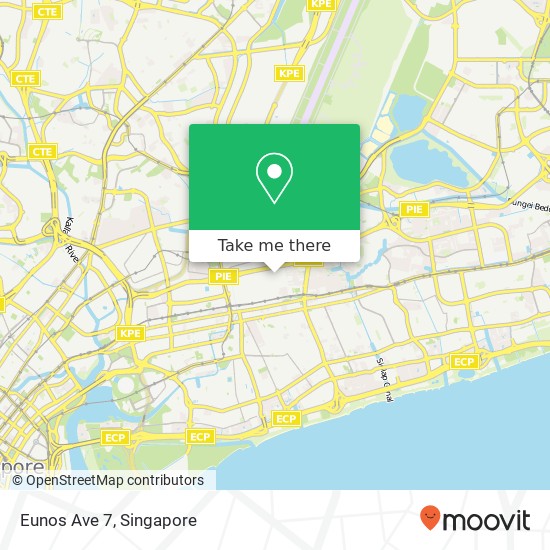 Eunos Ave 7地图