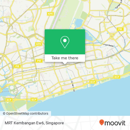 MRT Kembangan Ew6地图