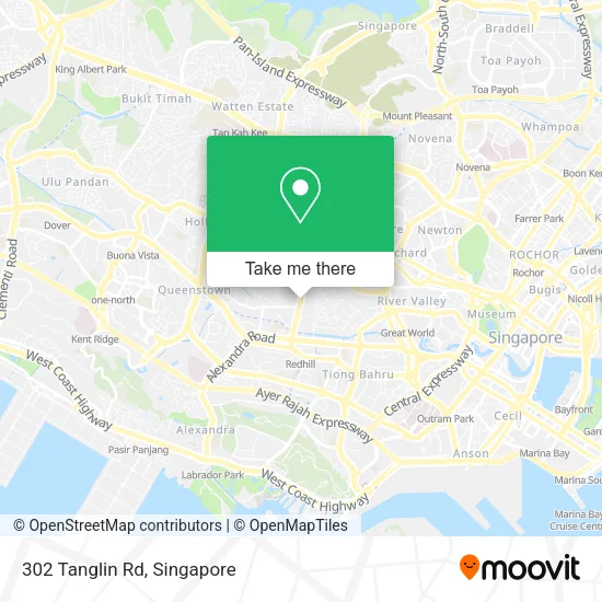 302 Tanglin Rd map