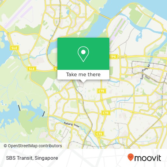 SBS Transit map