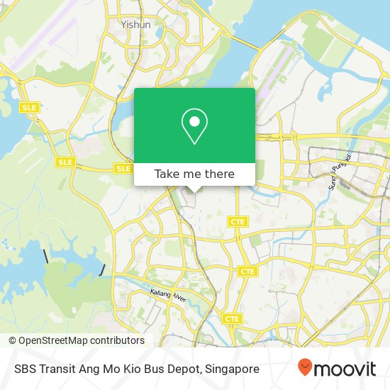 SBS Transit Ang Mo Kio Bus Depot地图