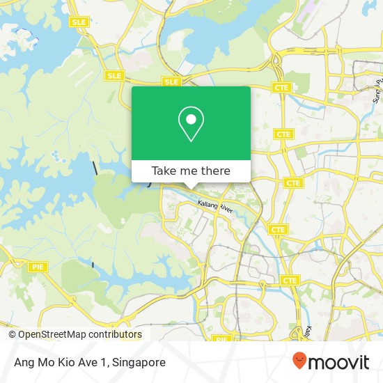 Ang Mo Kio Ave 1地图