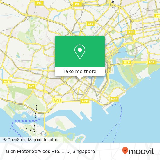 Glen Motor Services Pte. LTD.地图