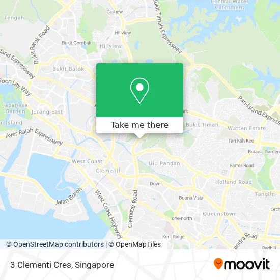 3 Clementi Cres map