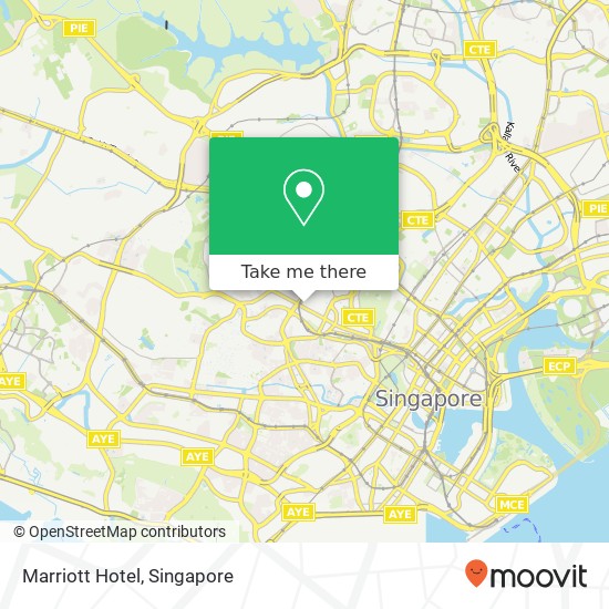 Marriott Hotel map