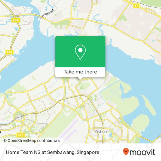 Home Team NS at Sembawang map