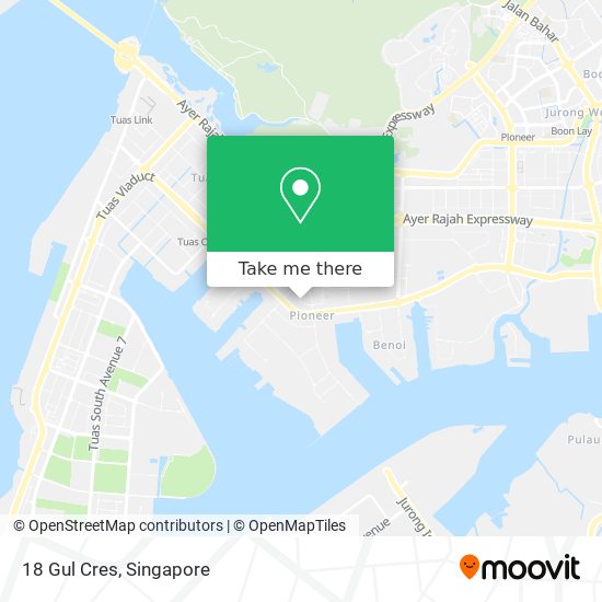 18 Gul Cres map