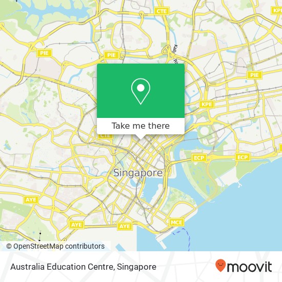 Australia Education Centre map