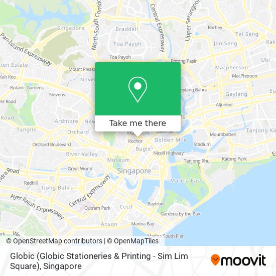 Globic (Globic Stationeries & Printing - Sim Lim Square)地图