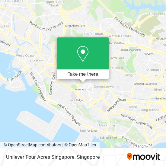 Unilever Four Acres Singapore地图