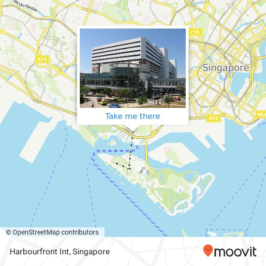 Harbourfront Int地图