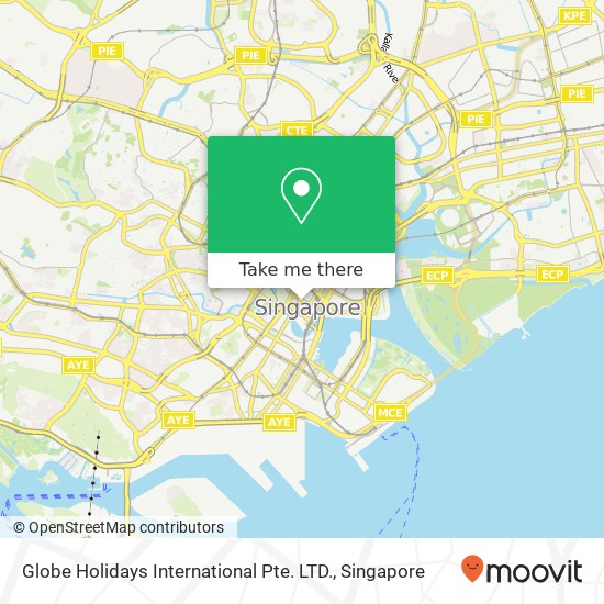 Globe Holidays International Pte. LTD.地图