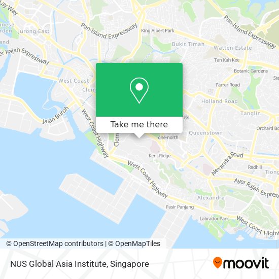 NUS Global Asia Institute map