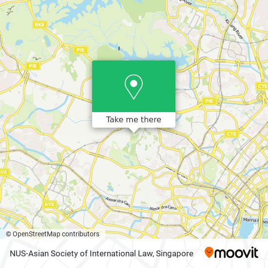 NUS-Asian Society of International Law地图