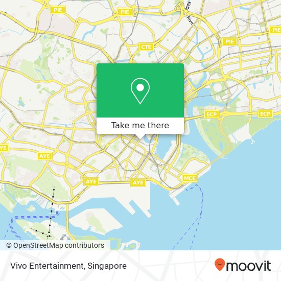 Vivo Entertainment map