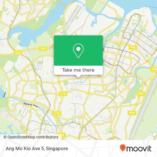 Ang Mo Kio Ave 5 map