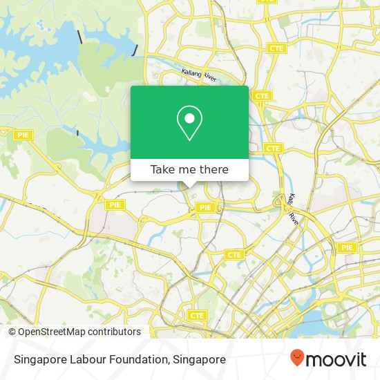 Singapore Labour Foundation map