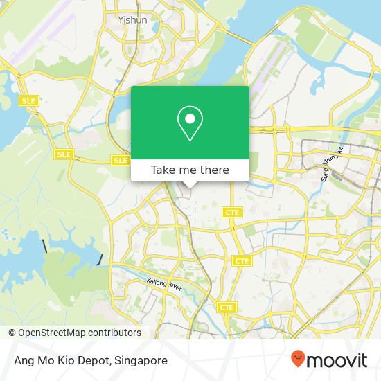 Ang Mo Kio Depot map