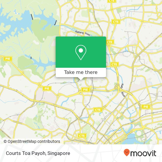 Courts Toa Payoh map