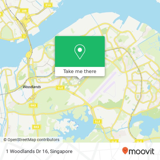 1 Woodlands Dr 16 map