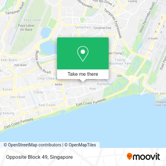 Opposite Block 49 map