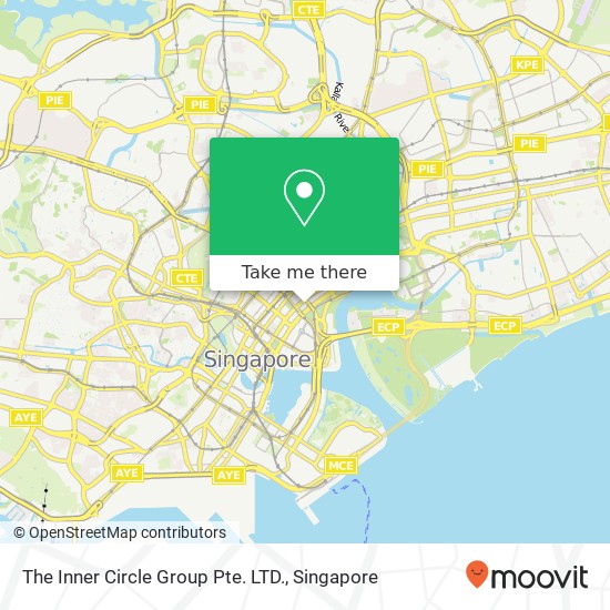 The Inner Circle Group Pte. LTD. map
