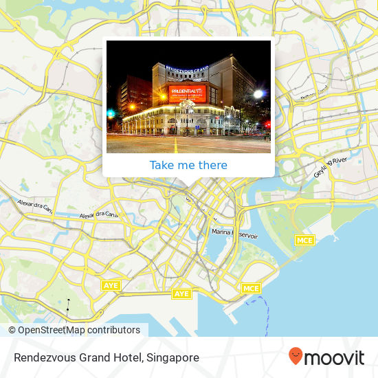 Rendezvous Grand Hotel map