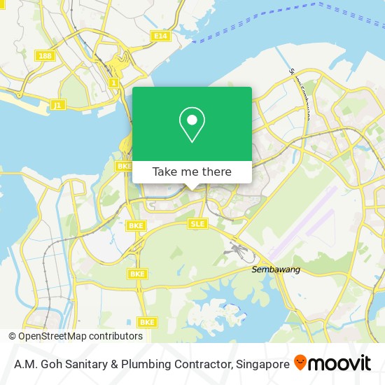 A.M. Goh Sanitary & Plumbing Contractor map