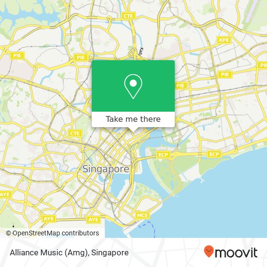 Alliance Music (Amg) map