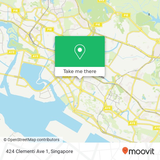 424 Clementi Ave 1 map