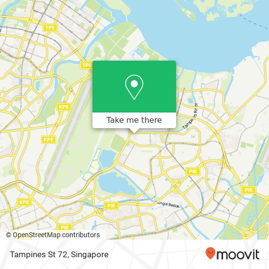 Tampines St 72 map