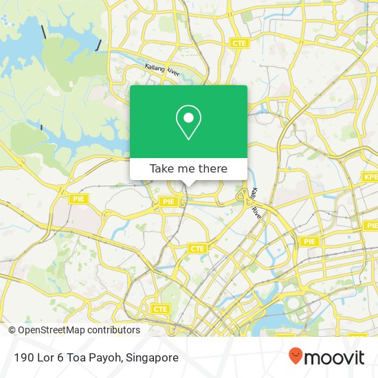 190 Lor 6 Toa Payoh map
