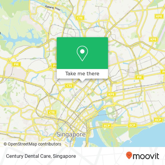 Century Dental Care map