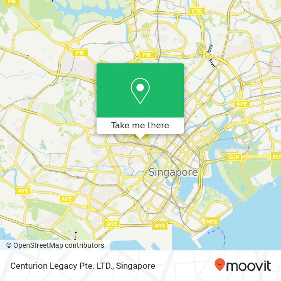 Centurion Legacy Pte. LTD.地图